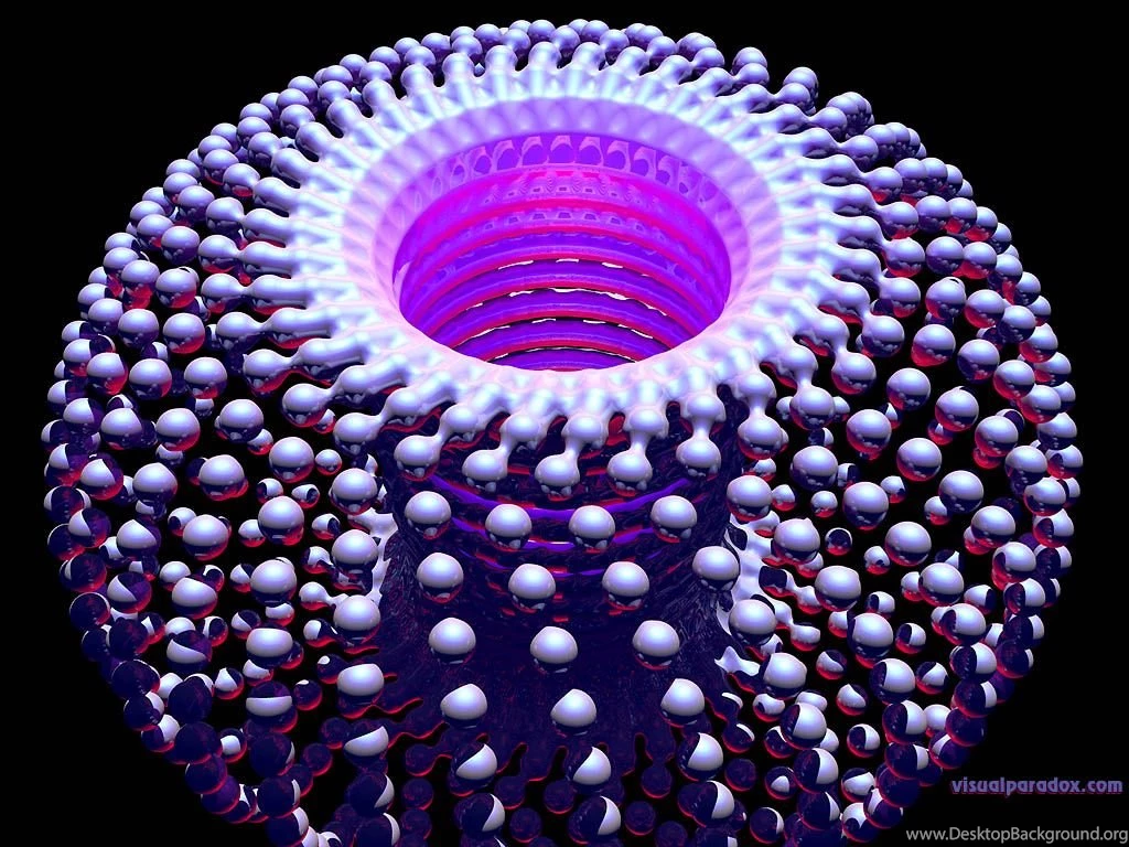Free 3D Wallpapers 'Rotation' 1024x768