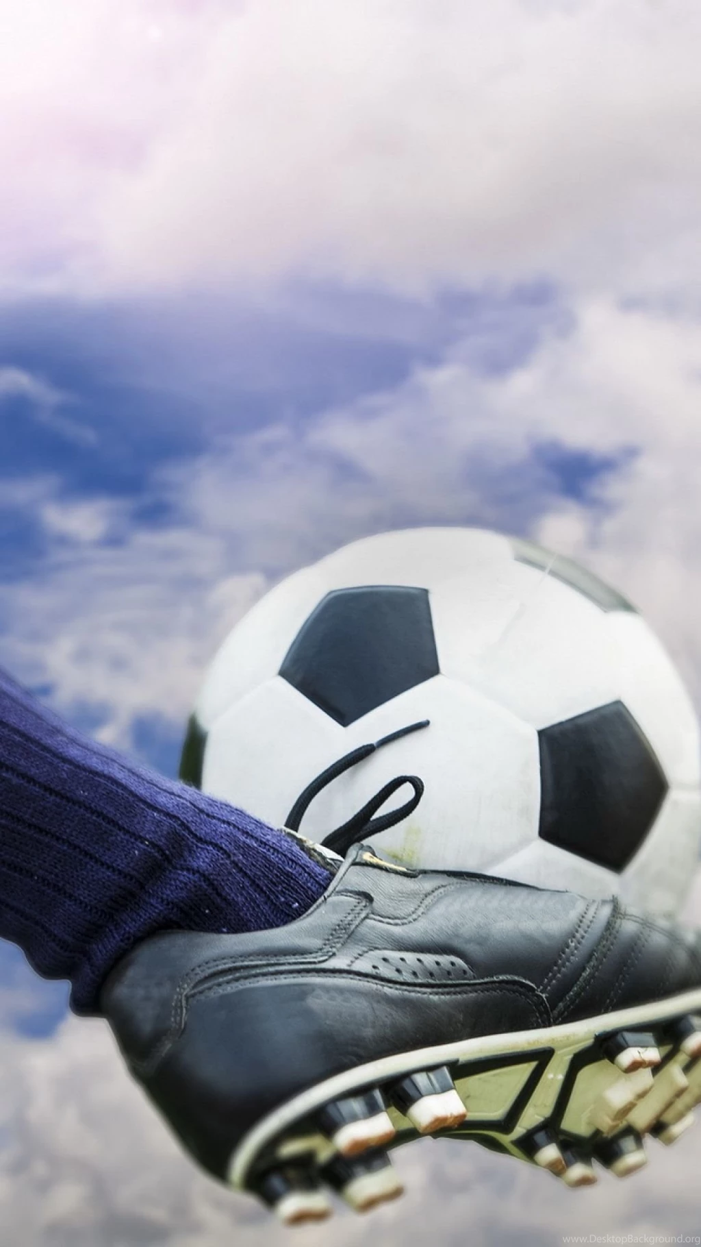 Download Wallpapers 1080x1920 Football, Ball, Football Boots ...