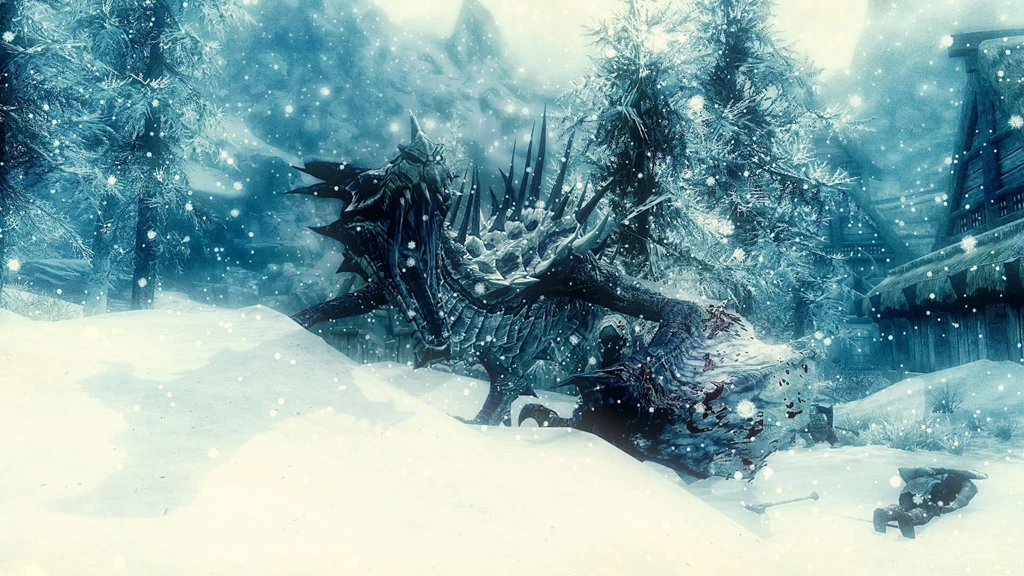 Skyrim Dragon Rawr Wallpapers By Mallony On DeviantArt