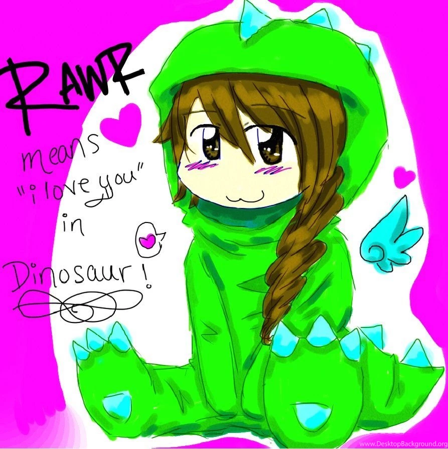 Gallery For Rawr Means I Love You In Dinosaur Wallpapers