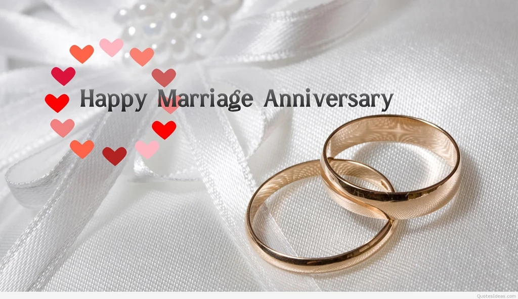 Happy Marriage Anniversary With Love And Ring HD Wallpaper.jpg