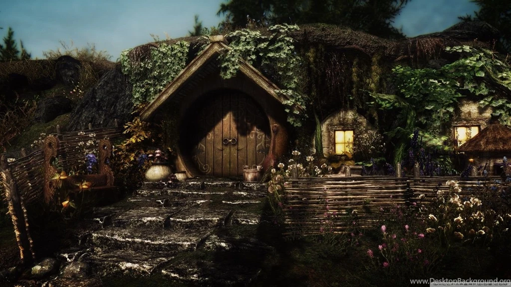 Hobbit Hole HD Desktop Wallpapers : Widescreen : High Definition ...