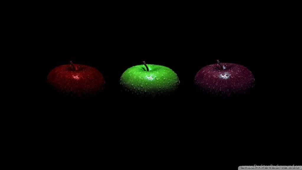Red Apple Green Apple And Purple Apple HD Desktop Wallpapers ...