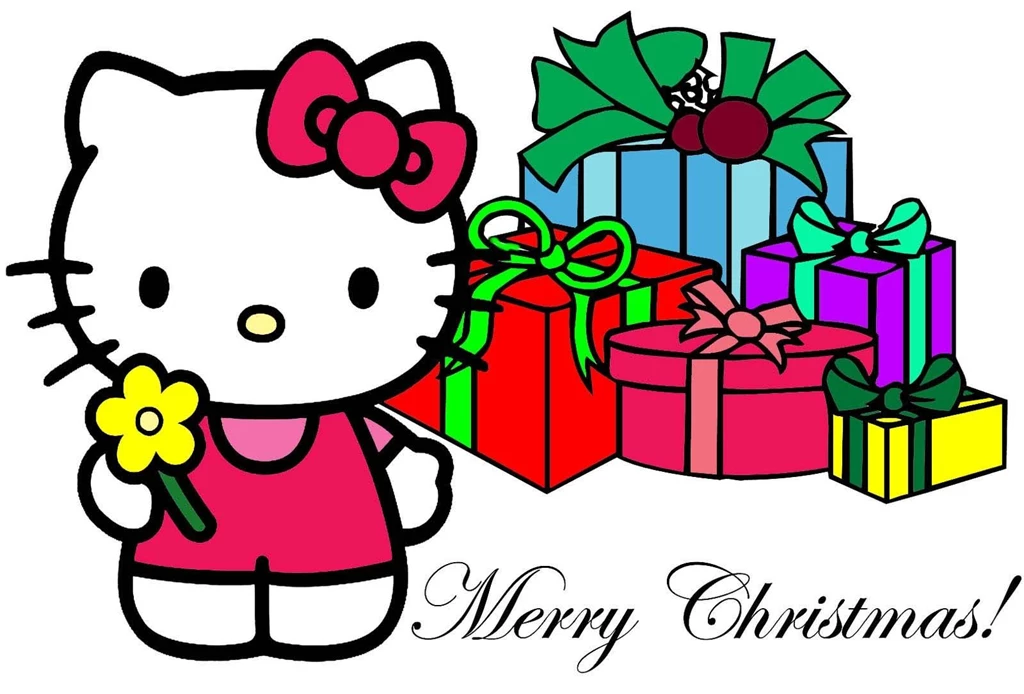 Hello Kitty Christmas Wallpapers In HD   2015