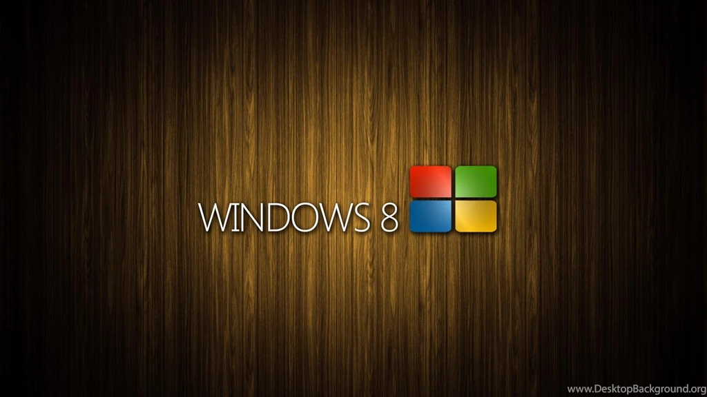 Windows 8 Wooden Image