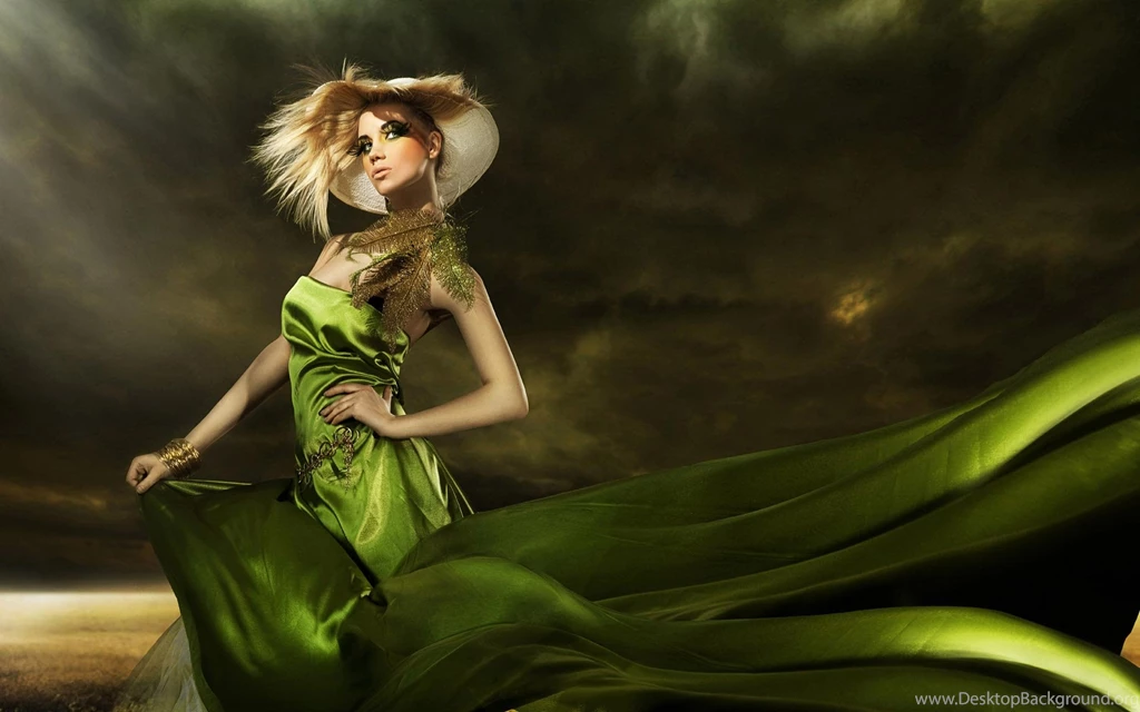 Desktop Wallpapers · Gallery · Windows 7 · Green Silk Windows 7 ...