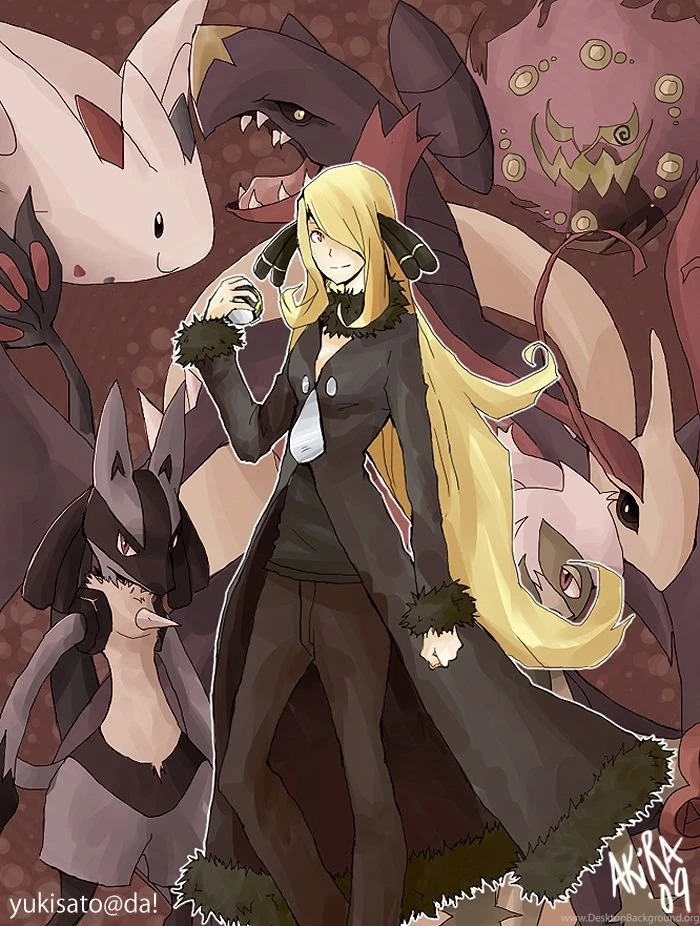 Pokemon Platinum Cynthia By FfSade On DeviantArt