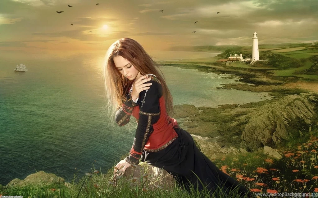 Lady Wallpapers Open Walls