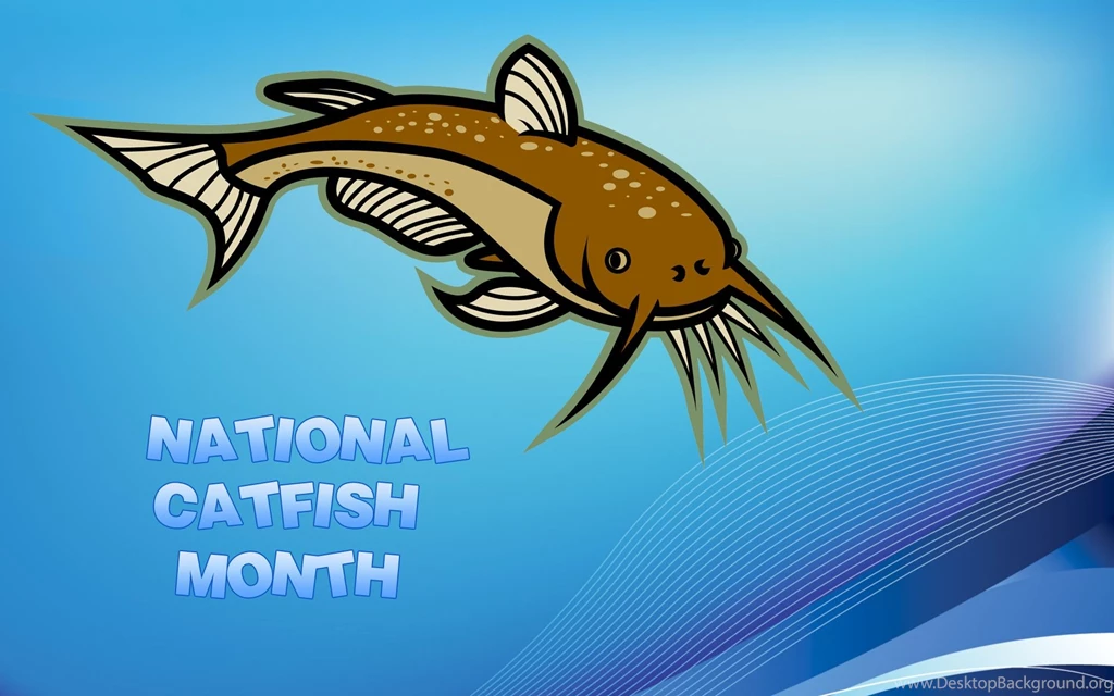 Free National Catfish Month Computer Desktop Wallpapers