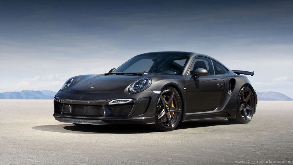 HD Backgrounds Porsche 911 Turbo GT3 Black Wallpapers