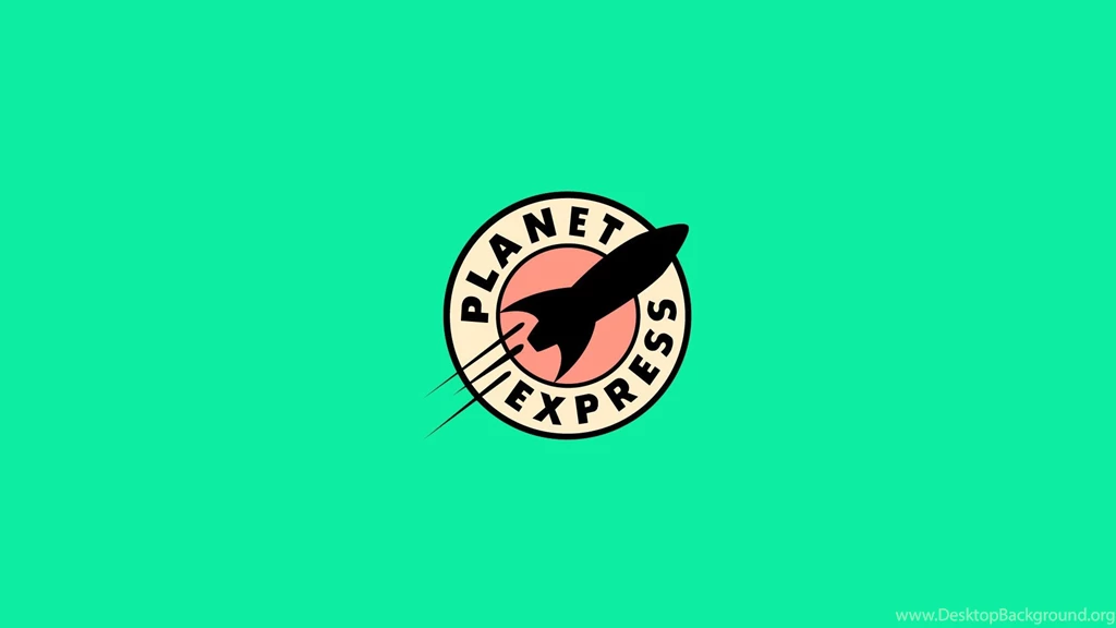 Futurama Planets Planet Express Logowall