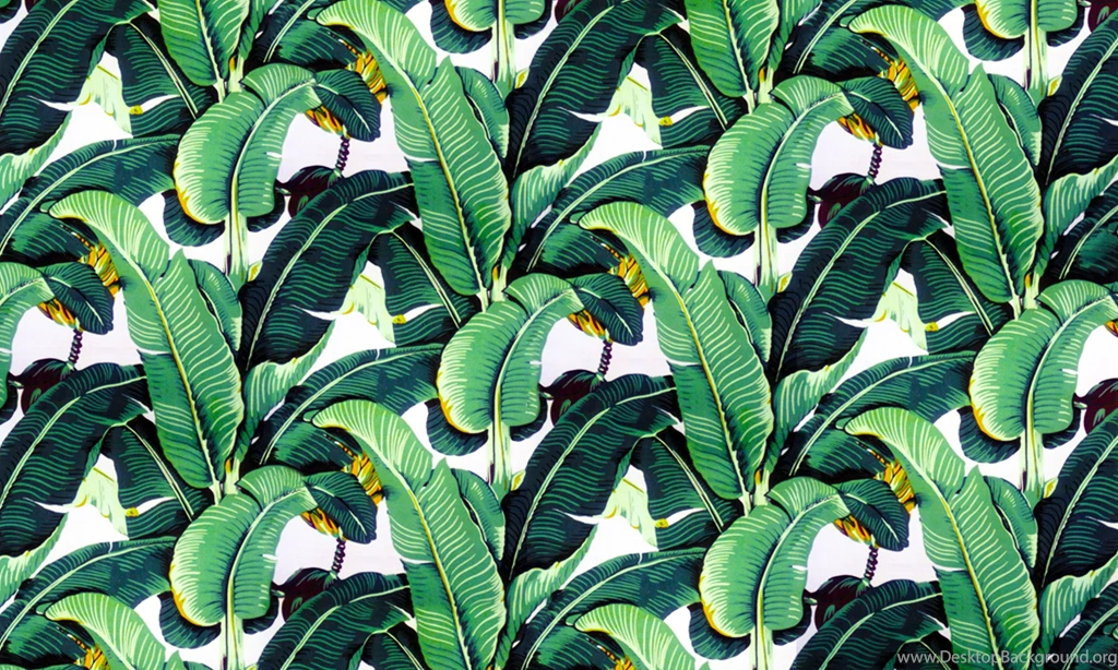 Banana Leaf Wallpapers Design 'Martinique' For The Beverly Hills ...