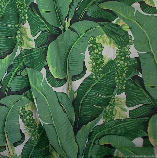Cote D'Azure Brazilliance Banana Leaves And Grapes FABRIC [MIS ...