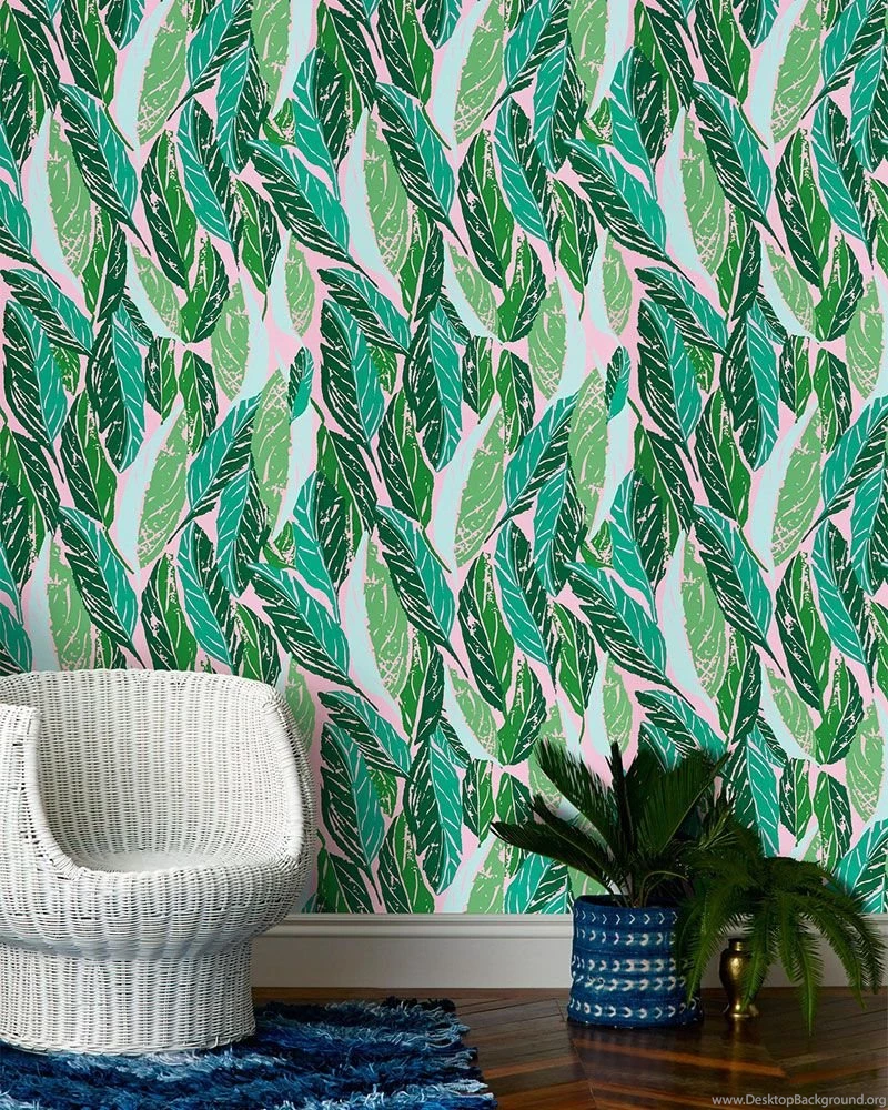 Bananas For This Banana Leaf Wallpapers Kelly Golightly
