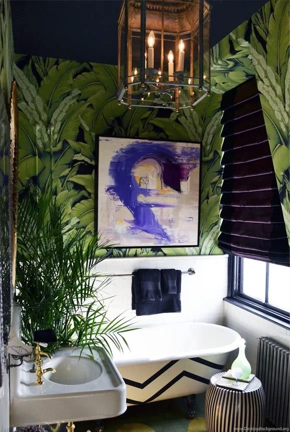 GOING BANANAS: THE BRAZILLANCE & MARTINIQUE WALLPAPERS @ Agentofstyle
