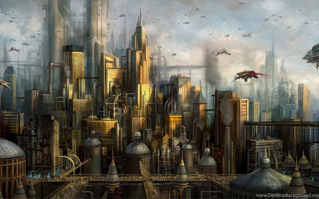 Futuristic City Wallpapers Fantasy Wallpapers