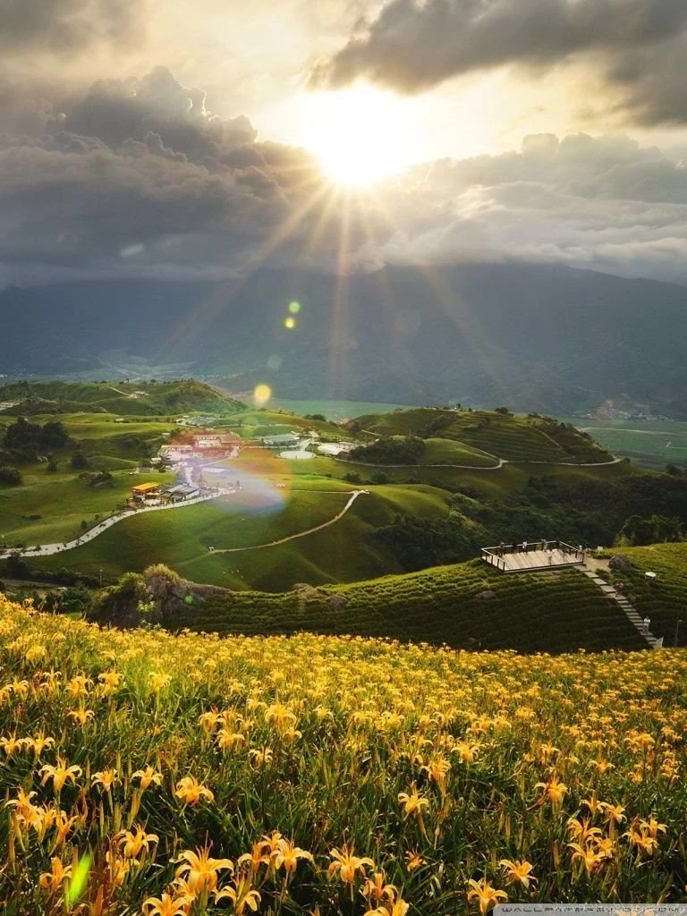 Beautiful Mountain Landscape HD Desktop Wallpapers : High ...