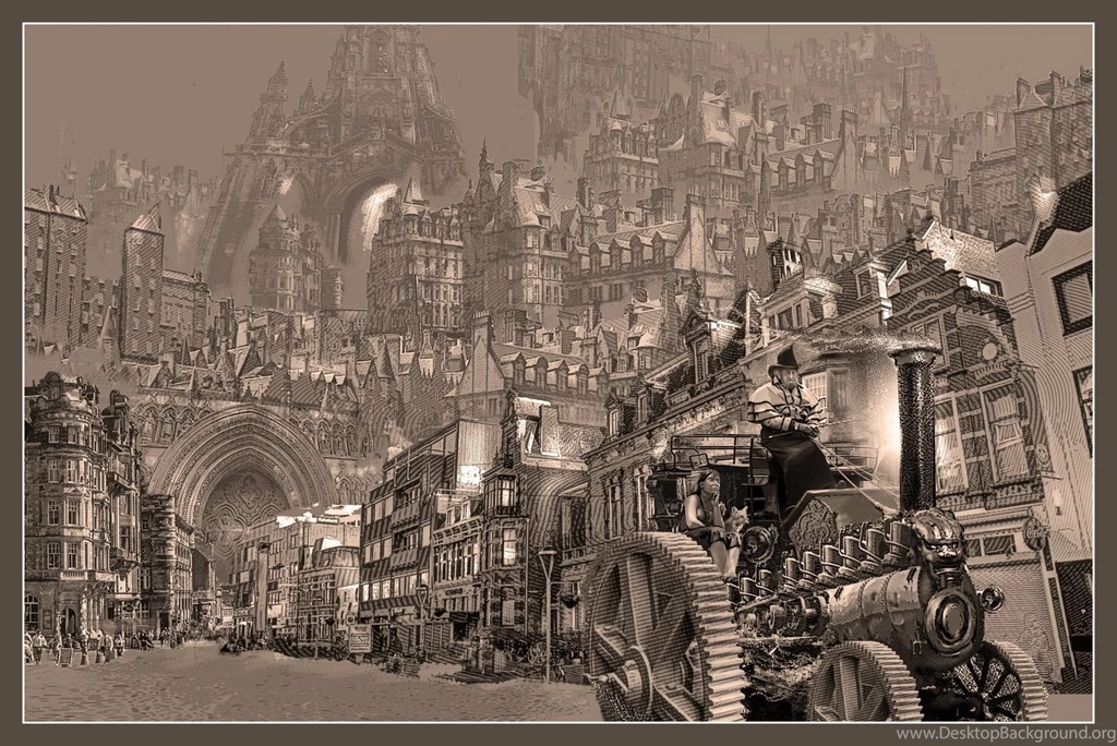 Gallery For   Steampunk City