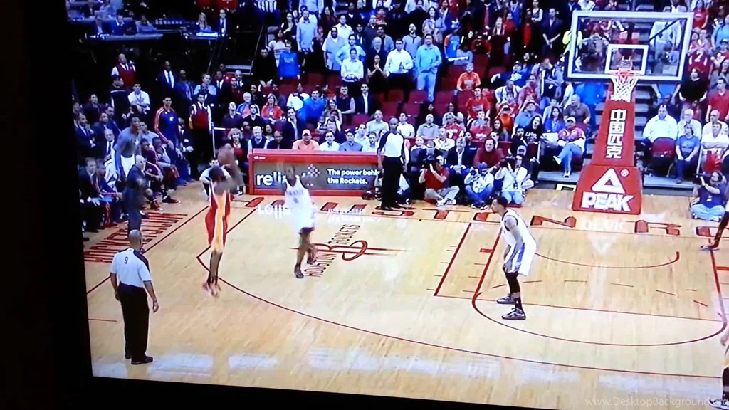 James Harden Hits Three Throws Up H town YouTube
