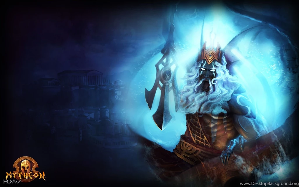 Mytheon God Poseidon Widescreen Wallpapers