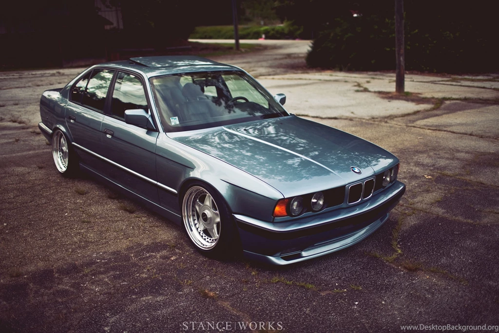 StanceWorks Wallpapers Jonathan Braswell's E34 Stance Works