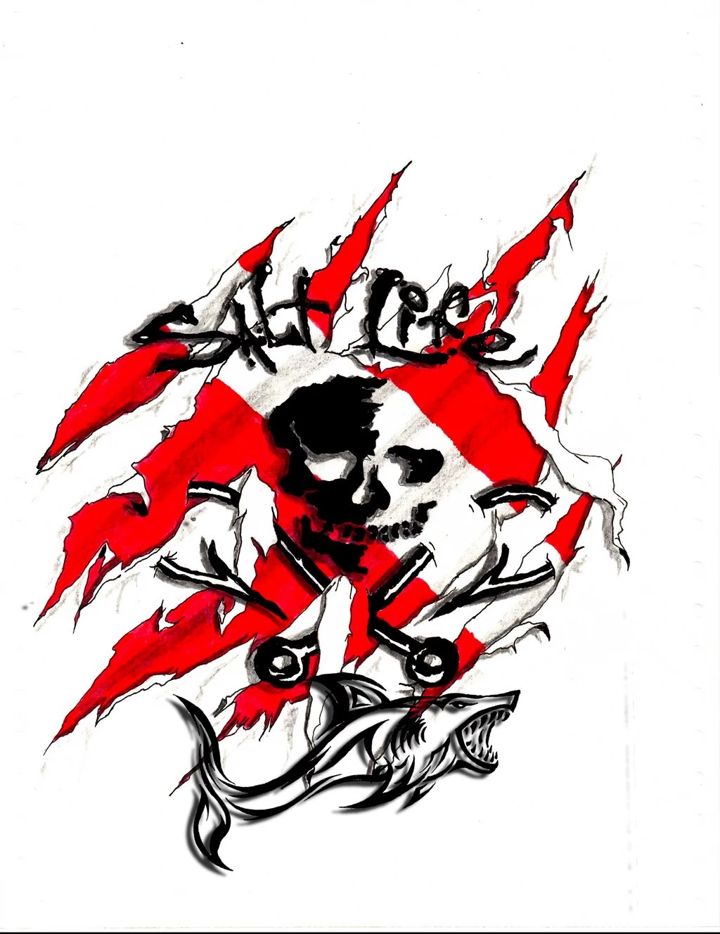 Salt Life Tattoo Design By EVincentArt On DeviantArt