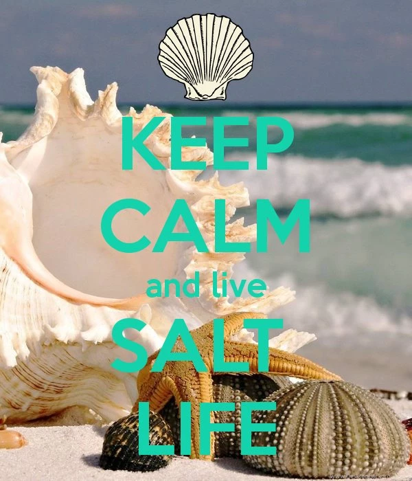 KEEP CALM And Live SALT LIFE Poster