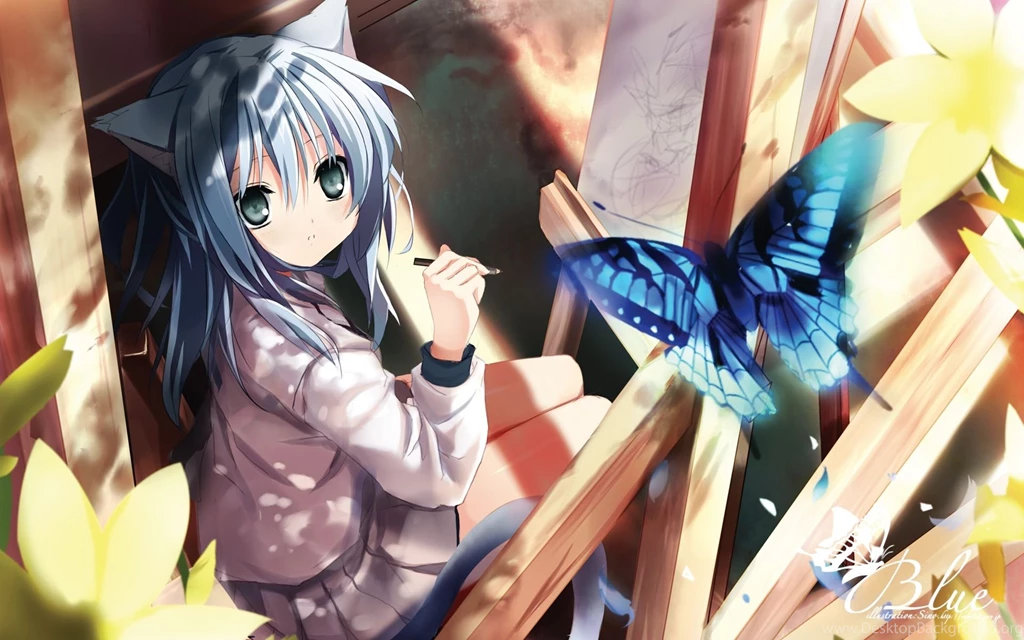 Neko Girls Computer Wallpapers, Desktop Backgrounds