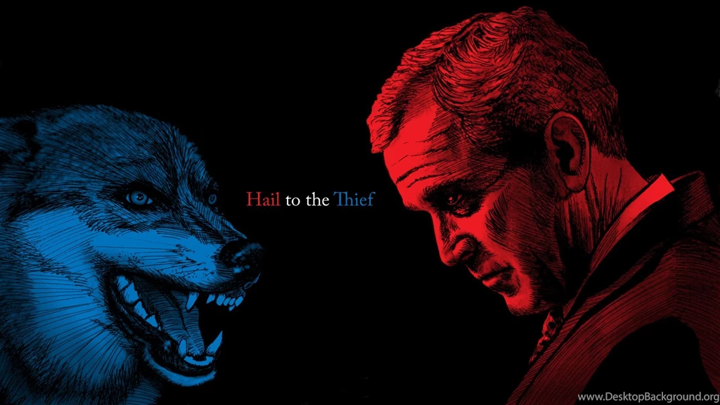 George Bush Black Backgrounds Wolves