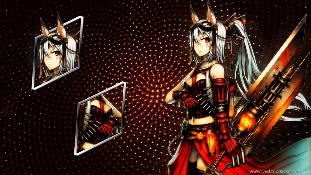 Neko Girl Sword Wallpapers By Darkludovic On DeviantArt