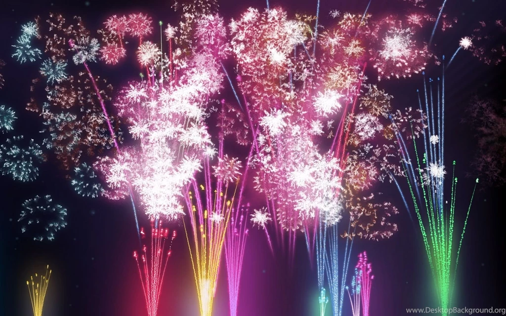 2016 New Year Fireworks Backgrounds Wallpapers, Images, Photos ...