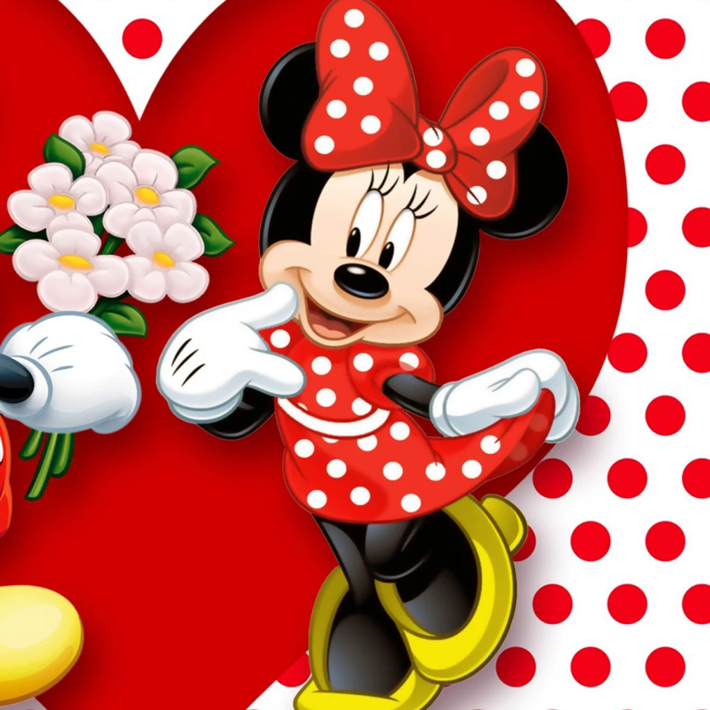 Download Wallpapers 2048x2048 Minnie Mouse, Mickey Mouse, Mouse New ...