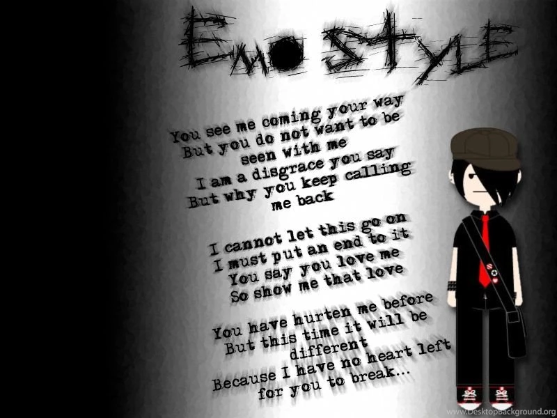 Digital Quotes: Emo Wallpaper Backgrounds