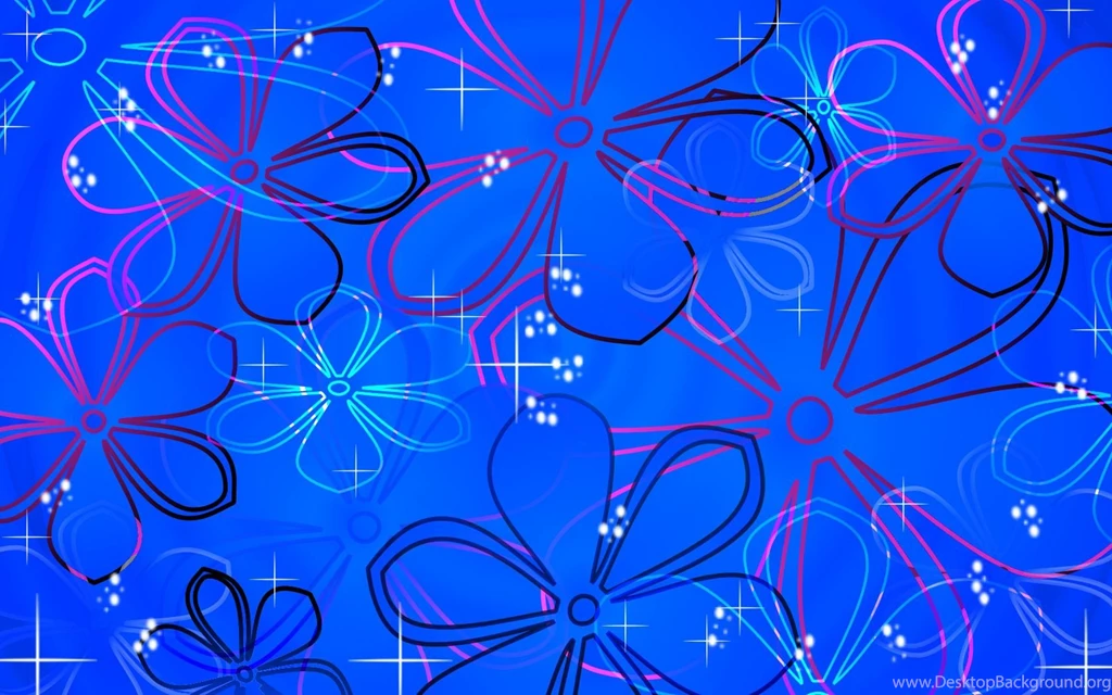 Sookie Blue Flower Wallpapers 2 By Sookiesooker On DeviantArt