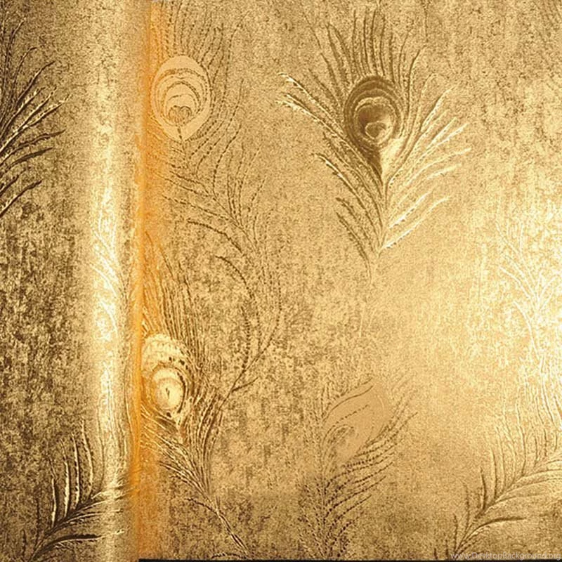 Luxury Peacock Feather 3D Waterproof Thick Embossed Vinyl ...