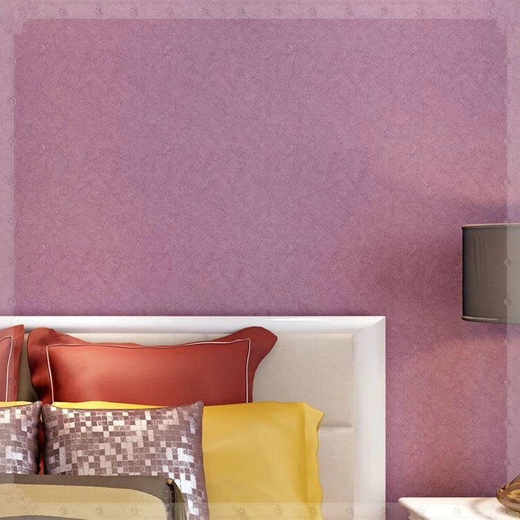 Brief Plain Shade Wall Paper Rolls, Thick Pvc Papel De Parede ...