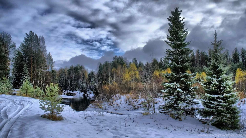 Winter Scenes Desktop Wallpapers ~ Toptenpack.com