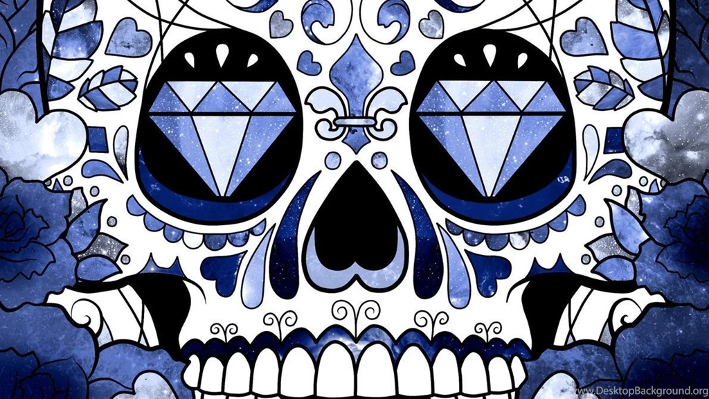 Blue Skull Wallpapers By ZoiKiKu96 On DeviantArt