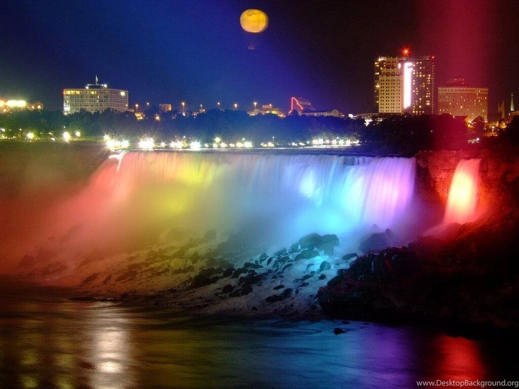 Niagara Falls At Night Imgur