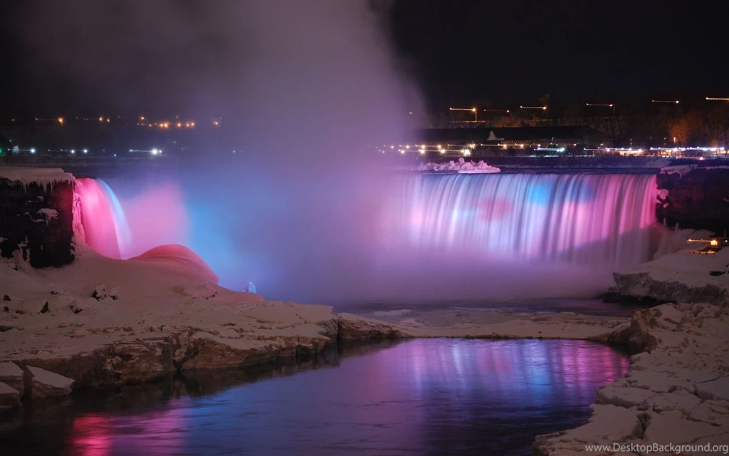 Niagara Falls Night Wallpapers Wallpaper.