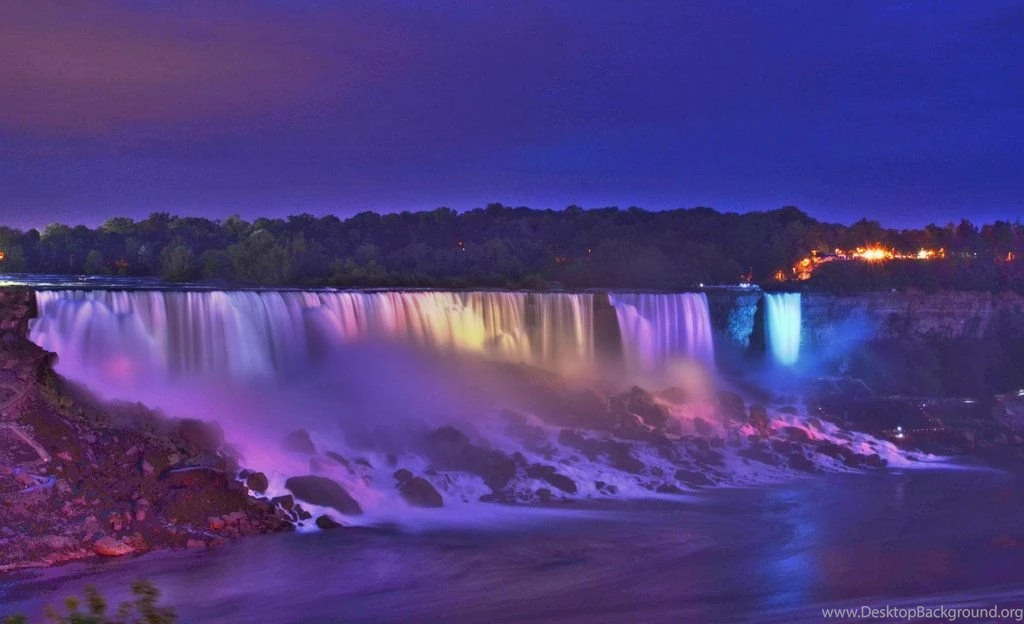 Nighttime Niagara Falls By Carise On DeviantArt