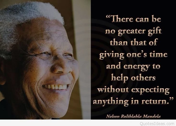 Gift Nelson Mandela Quote