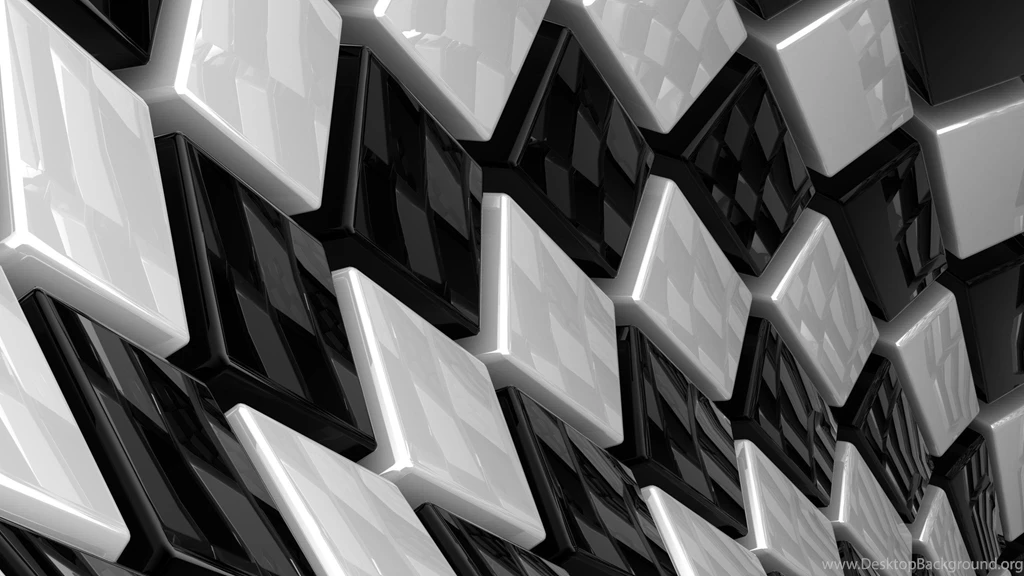 3D graphics_The_black_and_white_tiles_wallpapers.jpg