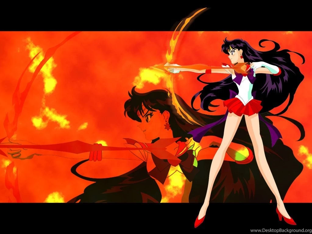 Sailor Mars And Sailor Jupiter By NatouMJSonic On DeviantArt