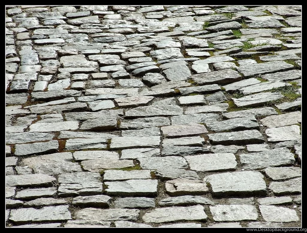 On Black: Cobblestone Pavement By Finepixxler [Large]