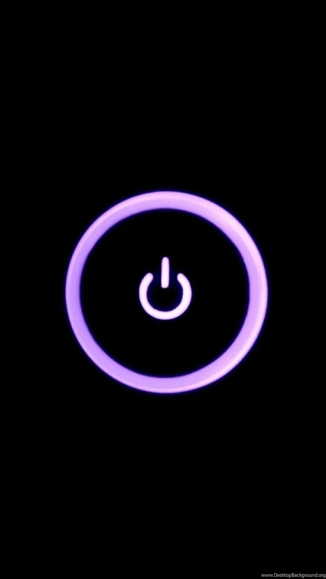 Purple Button iPhone 5 Wallpapers