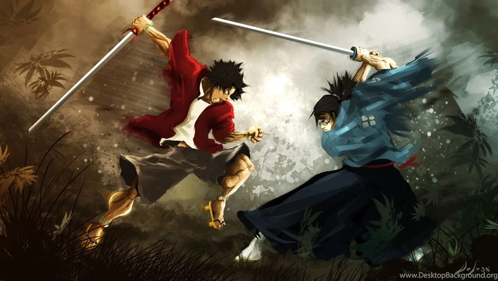 Samurai Champloo Logo Wallpaper.