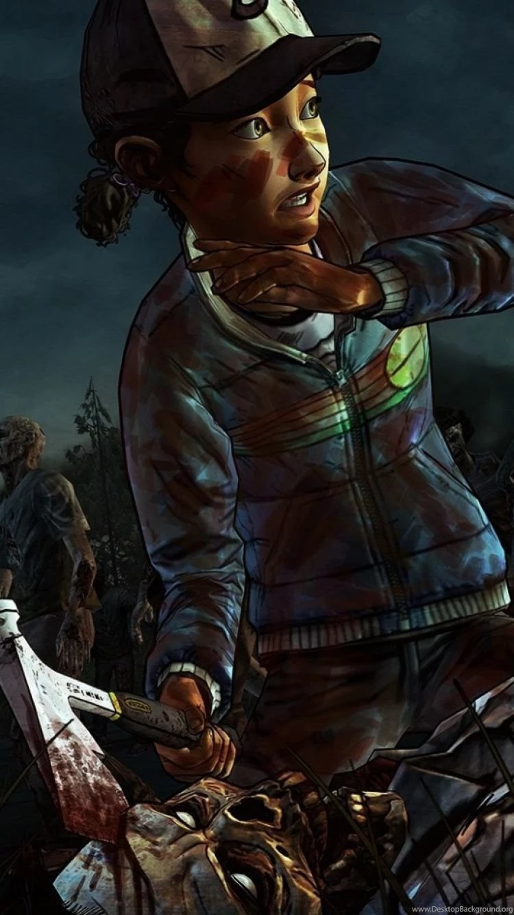 Download Wallpapers 750x1334 The Walking Dead A Telltale Games ...