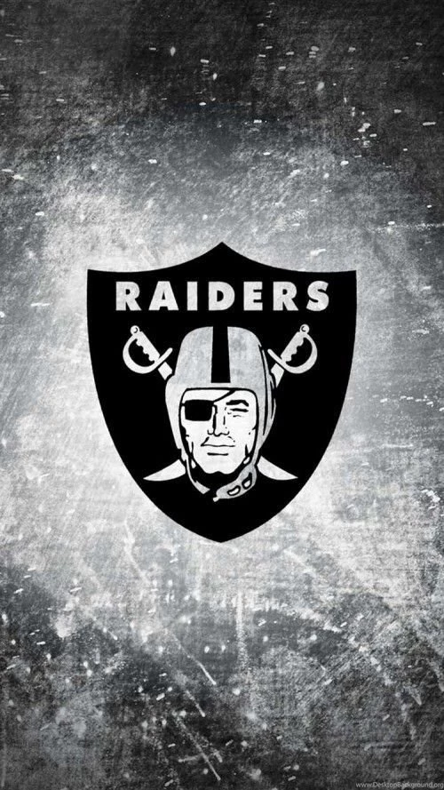 Apple iPhone 6 Wallpapers With Oakland Raiders Logo
