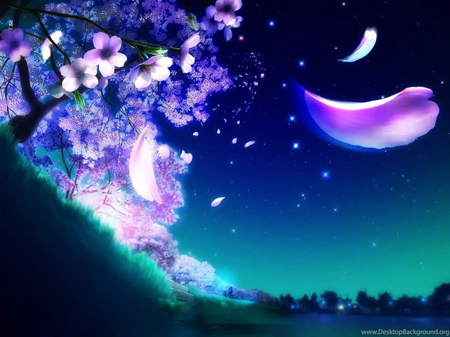Sakura Backgrounds For My Ahri Drawing By Jesphire On DeviantArt